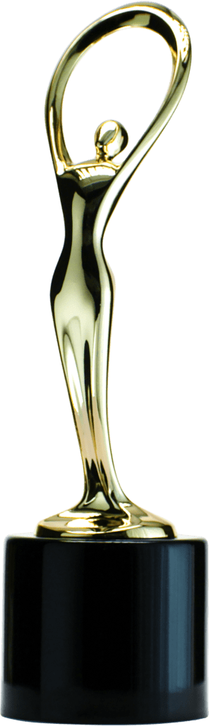 Communicator Award of Excellence trophy for outstanding video production.